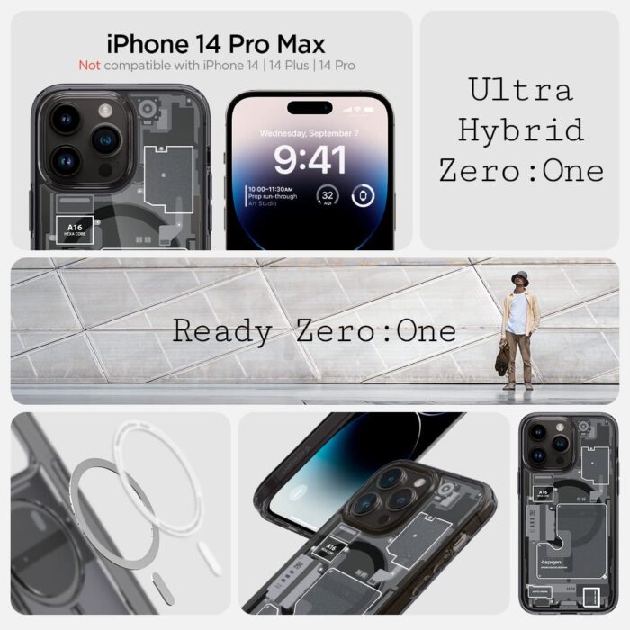 Spigen Ultra Hybrid Case MagFit Zero One for iPhone spec 2