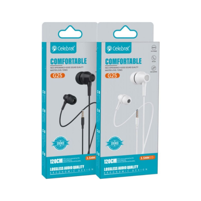 Celebrat G25 3.5mm Earphone by otc.lk in srilanka