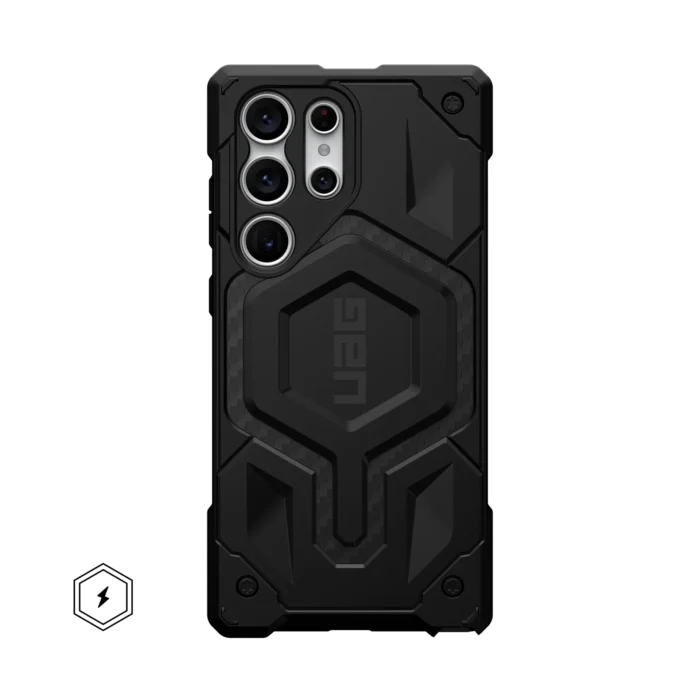 UAG HS SAMSUNG GALAXY S23 2023 JUPITER MONARCH PRO CARBON FIBER STD 01 MAG ICON