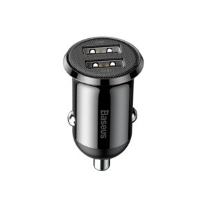 Baseus Grain Pro Car Charger Dual USB 4.8A FoneHouse Sri Lanka