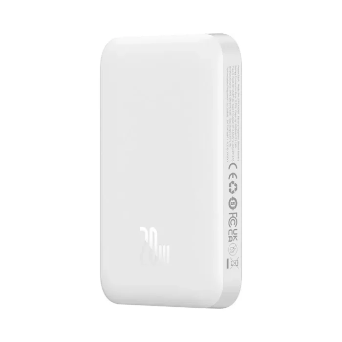 Baseus Magnetic Mini Air Wireless Fast Charge Power Bank 6000mAh 20W Stellar White Baseuscolombo 3