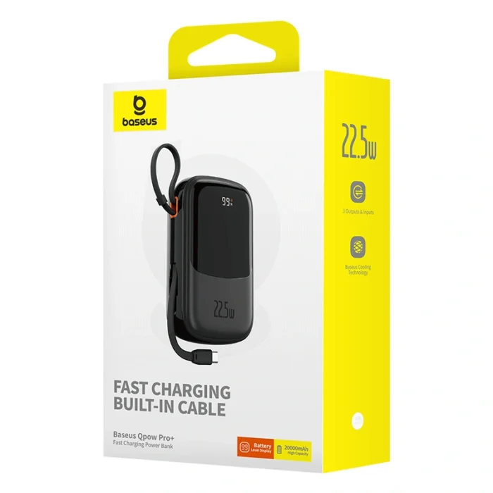 Baseus Qpow Pro Digital Display Fast Charge Power Bank 20000mAh 22.5W Baseuscolombo 7