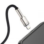 Baseus Cafule Series 1 Meter USB to Lightning Metal Data Cable 2.4A - Image 2