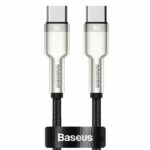 Baseus Cafule Series 2M Metal Data Cable Type-C to Type-C 100W-Black