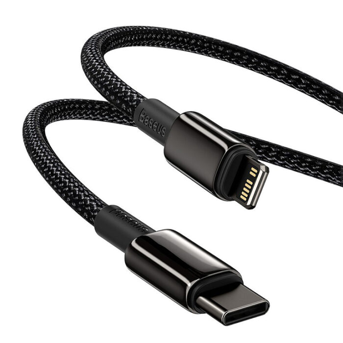 Baseus Tungsten Gold 1M Fast Charging Data Cable Type-C to iP PD 20W - Image 2