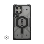 UAG Pathfinder Clear Galaxy S24 Ultra Case – Best Rugged Transparent Protection & Magnetic Wireless Charging - Image 3
