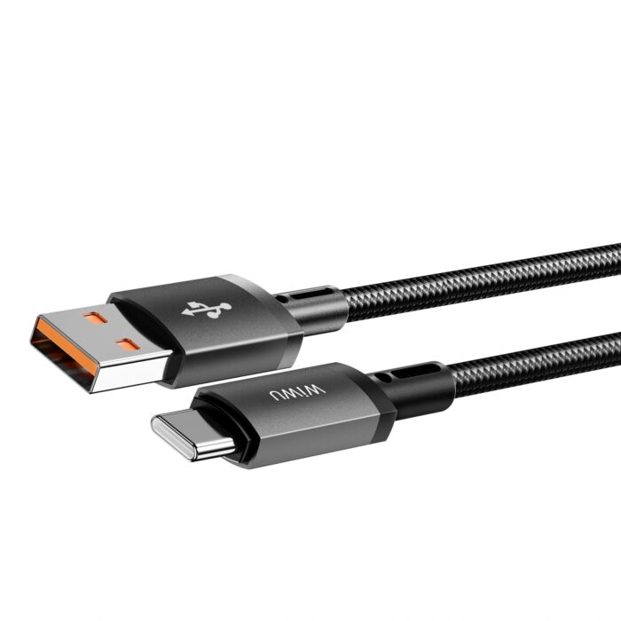 Wiwu WI C054 Titanlink USB To Type C Cable 1m Gray by otc.lk in srilanka