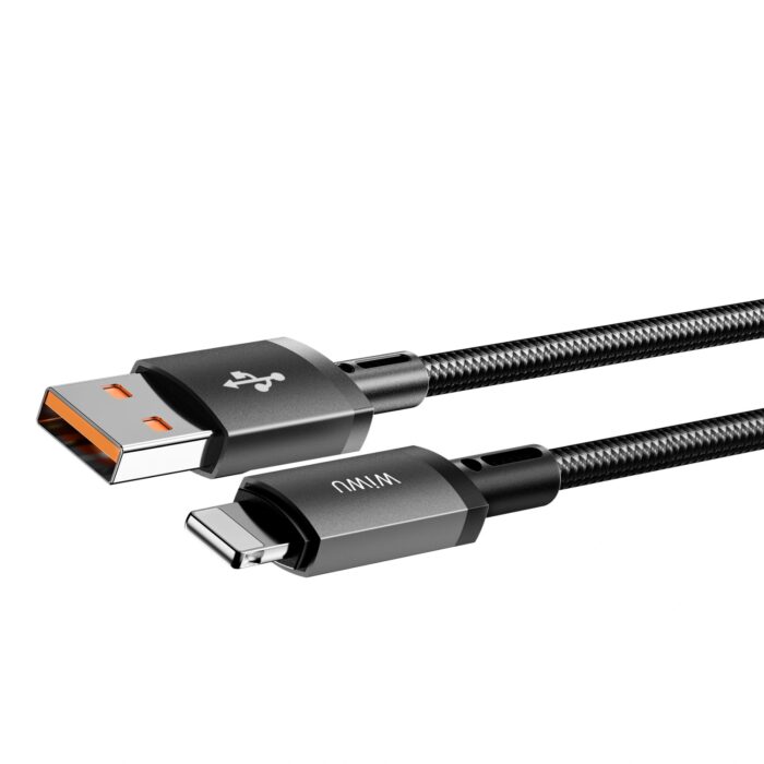 Wiwu Titanlink USB-A To Lightning Cable 1m Gray - Image 2