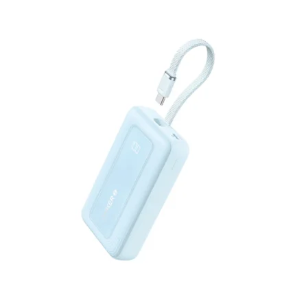 Anker Zolo 30W 10000mAh Powerbank with fast charging support 10000mAh capacity for multiple device recharges Slim, portable design for travel and daily use Universal compatibility with iPhone, Samsung, and USB-C devices Built-in safety protections for secure charging Durable and reliable build for long-term use