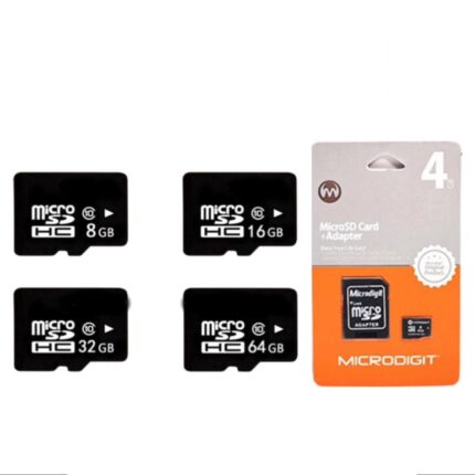 Microdigit SD Card Memory Card with Adapter