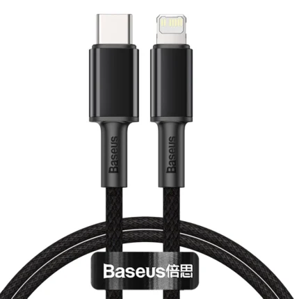Baseus Type-C to Lightning Cable 20W PD High Density Braided 1M – FoneHouse Sri Lanka