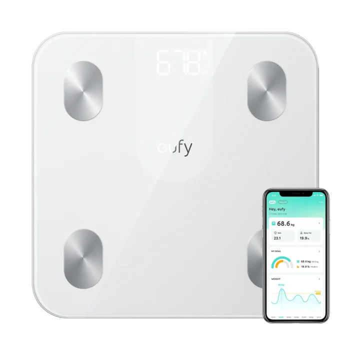 Eufy Smart Scale A1 Bluetooth Smart Body Scale White– FoneHouse Sri Lanka