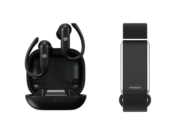 Porodo ActiveX Smart Fitness Band 2-in-1 Hi-Fi Earbuds Zinc Alloy – FoneHouse Sri Lanka