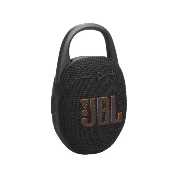 JBL Clip 5 Portable Bluetooth Speaker Black – Compact Size, Big Sound