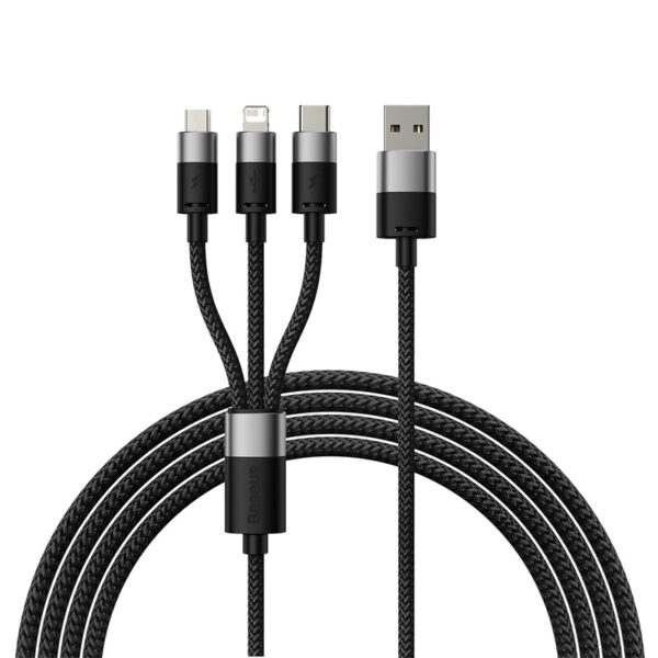 Baseus StarSpeed 1-for-3 Fast Charging Data Cable