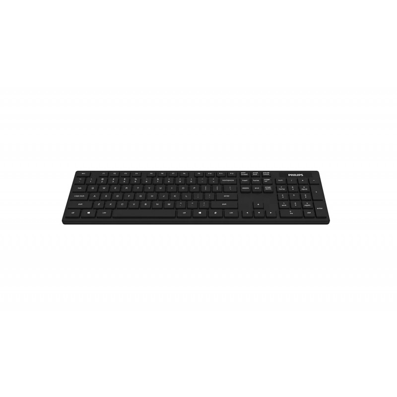Amazon Basics Low-Profile Wired USB Keyboard with US Layout (QWERTY), Matte Black - Image 2