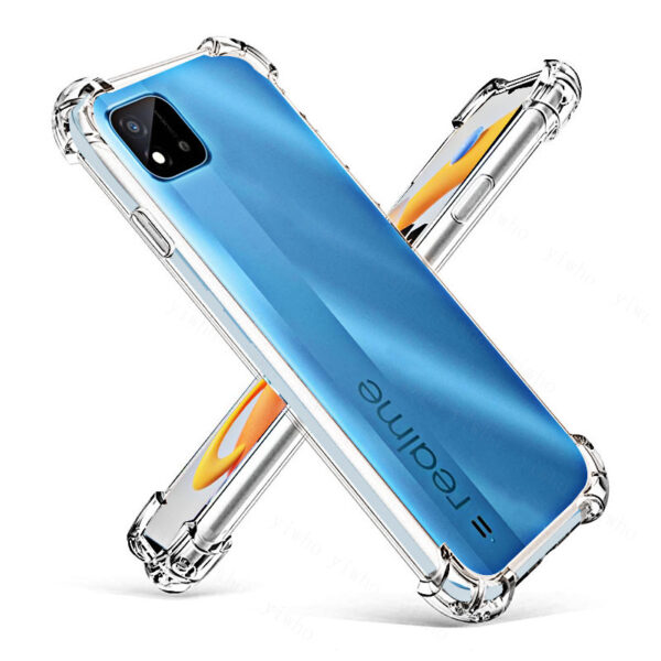 Transparent Cases Realme-Airbag TPU