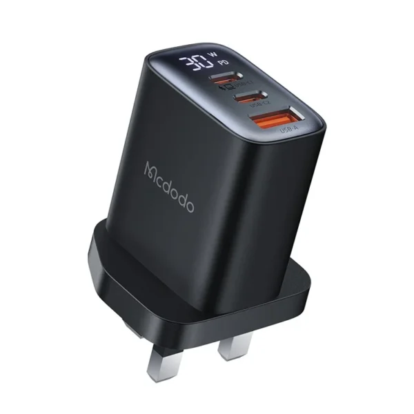 Mcdodo 30W 3-Port Digital Display Fast Charger