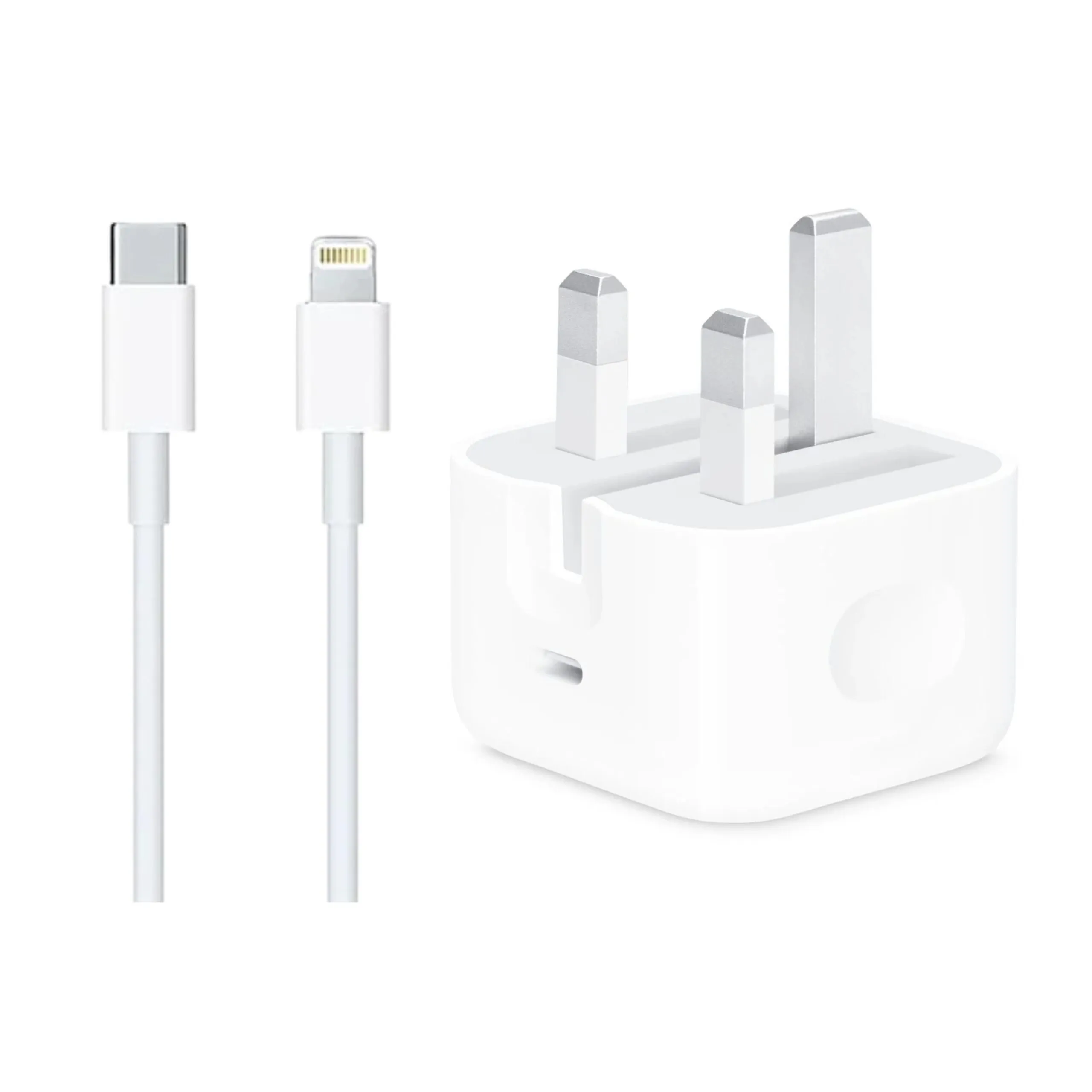 Apple 20W Charger iPhone 14 Pro Max – Powerful USB-C Fast Charging Full Set with Type-C to Lightning Cable, CN Version | FoneHouse Sri Lanka