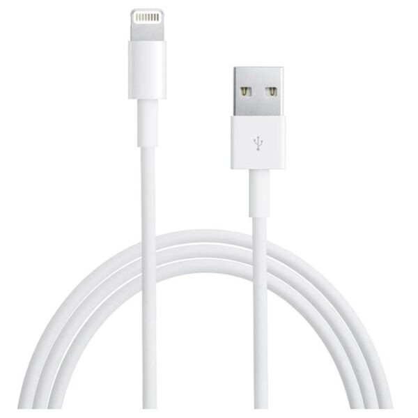 Apple USB to Lightning Cable 1m-1 Year Apple Care Warranty