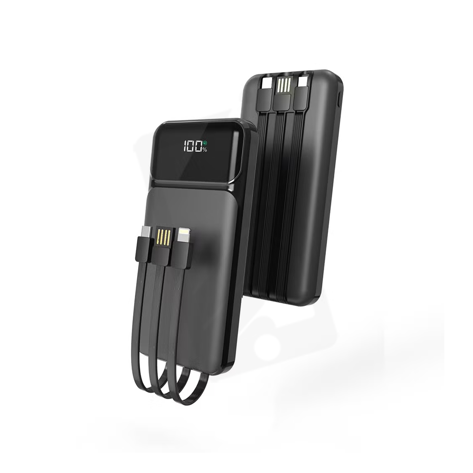 Aspor A315 10000mAh Power Bank - Powerful 22.5W Fast Charging with Built-in Cable & 3 in 1 Output in Sri Lanka | FoneHouse