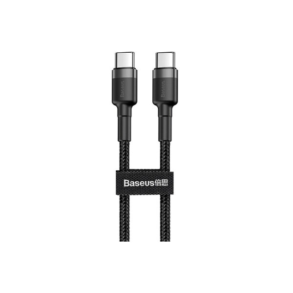 Strong Baseus Cafule Type C To C Cable 60W – Fast Charging & Durable Design