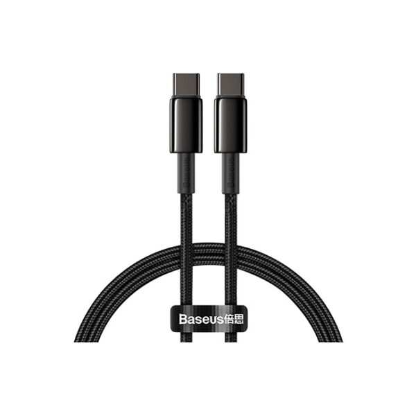 Baseus Tungsten Type-C to C 100W Cable – Best Ultra Fast & Durable Charging