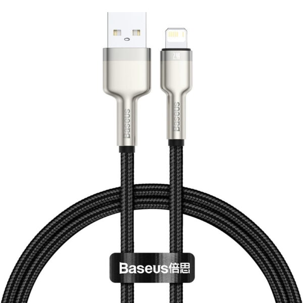 Baseus Cafule Series 1 Meter USB to Lightning Metal Data Cable 2.4A