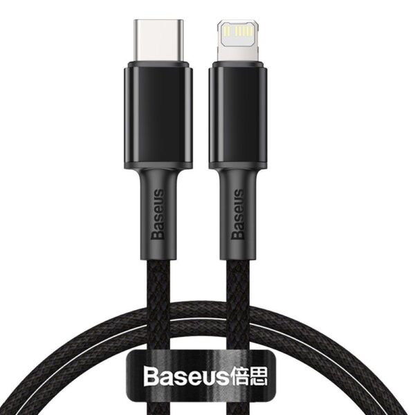 Baseus Density Braided 20W Type C To Lightning Cable 2m – Fast & Safe Charging