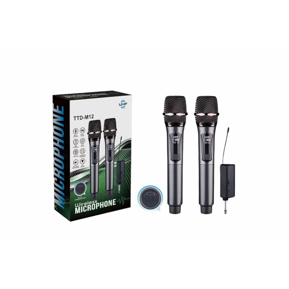 TTD-M12 WIRLESS 2 MICROPHONE - Image 2