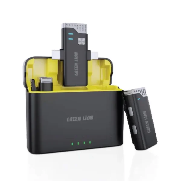 Green Lion 2 IN 1 360 Microphone – Clear Sound for Every Recording
