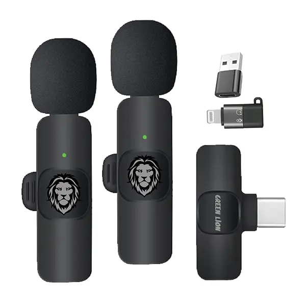 Green Lion 3 in 1 Wireless Microphone