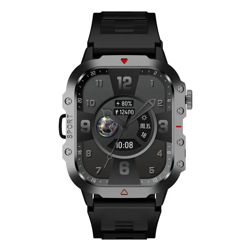 Green Lion Gravix Smartwatch - Powerful 2.01" IPS Display & Wireless Charging in Sri Lanka | FoneHouse