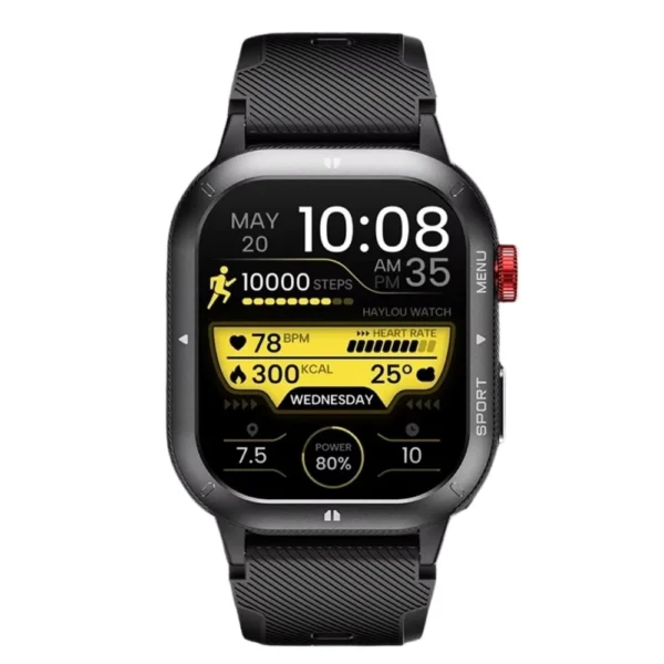 Haylou Iron Neo Smartwatch Black Military Grade 1.95 HD Display – FoneHouse Sri Lanka 2