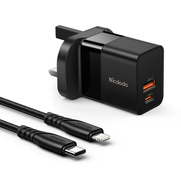 Mcdodo 20W PD Quick Charger Set – Fast & Safe Charging for All Devices