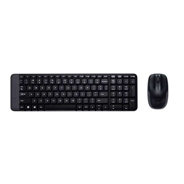 Logitech MK220 Wireless Keyboard and Mouse Combo – Compact & Reliable