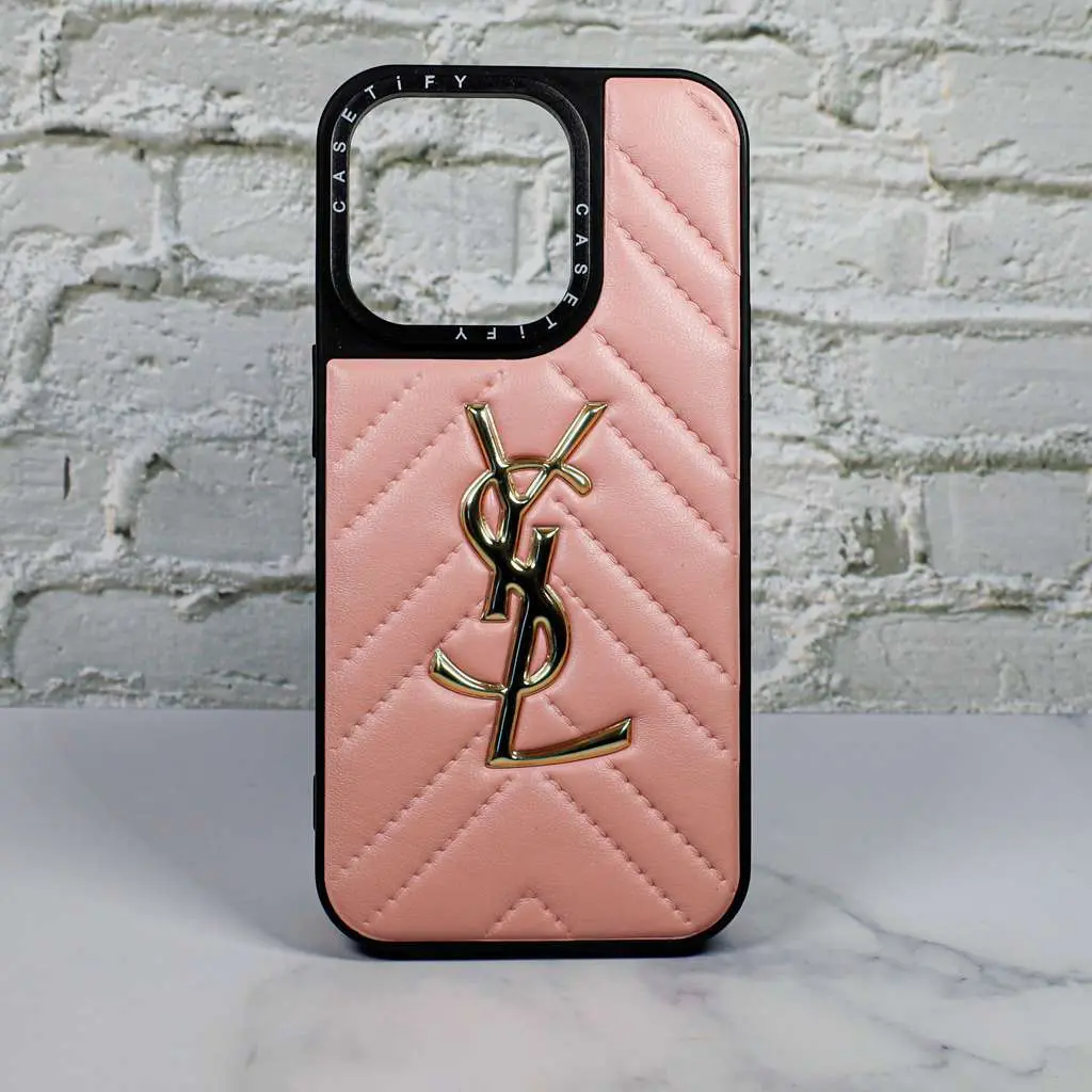 YSL Fashion Leather Case For iPhone - Image 2