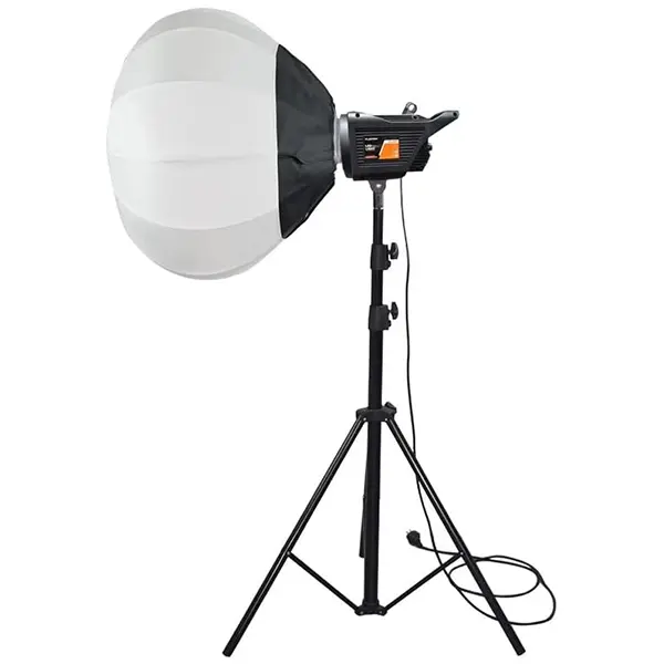 Plokama PK-400S Balloon Flash Light with Tripod – Soft Studio Lighting for Professionals