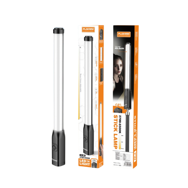 Plokama VL-06 Stick Lamp Light – Portable & Best Adjustable LED Illumination