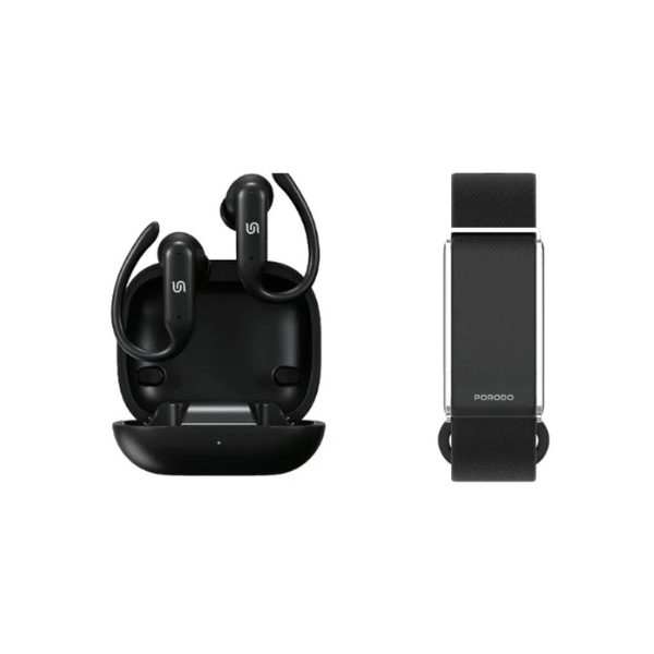 Porodo ActiveX Smart Fitness Band - Powerful 2-in-1 Fitness Tracker with Hi-Fi Earbuds & 30-Day Battery in Sri Lanka | FoneHouse
