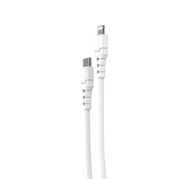 Aspor Type-C to Lightning Cable – Powerful 27W PD Fast Charging, Nylon Braided & Built for iPhone | FoneHouse Sri Lanka