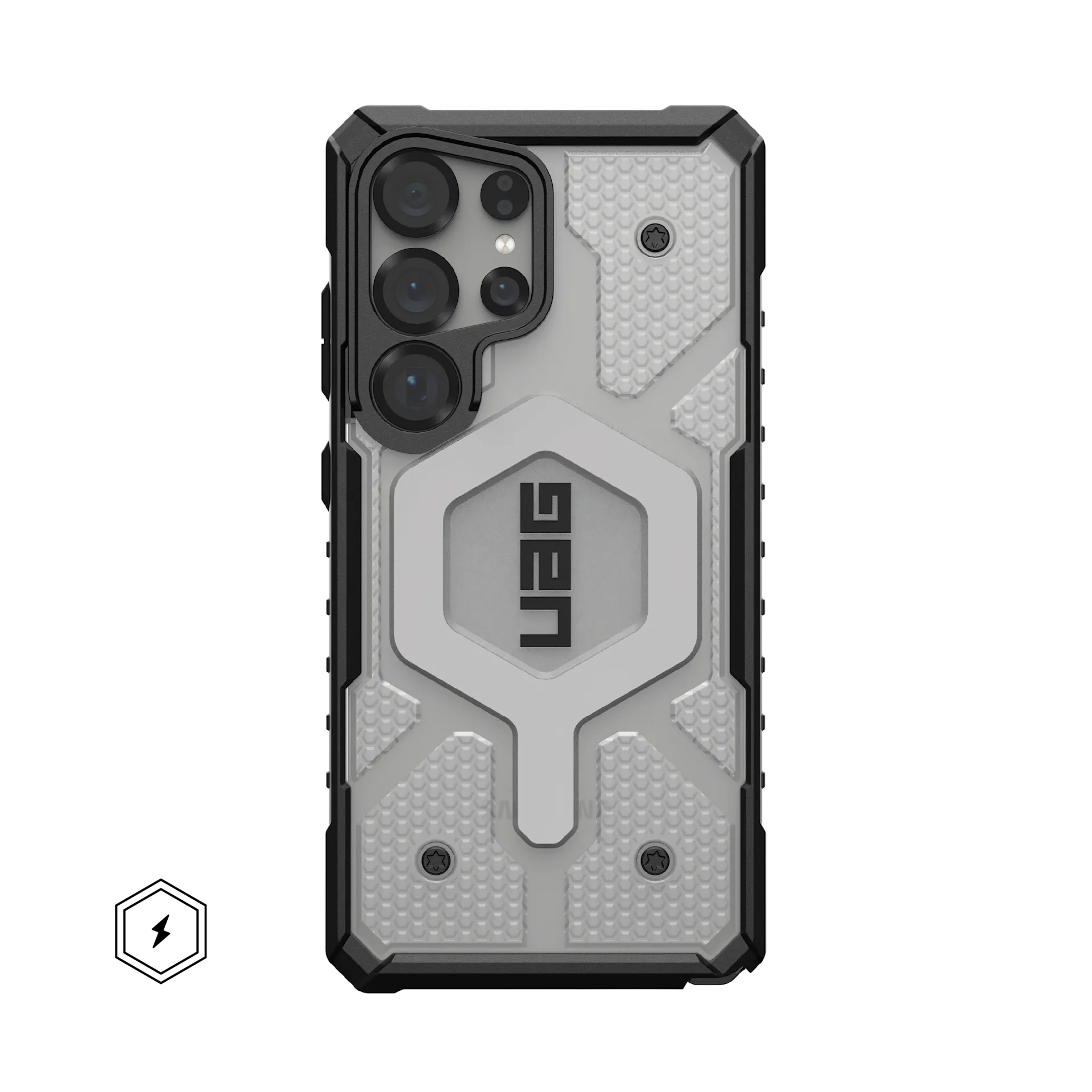 UAG Pathfinder Clear Galaxy S25 Ultra Case – Best Rugged Transparent Protection & MagSafe Compatibility