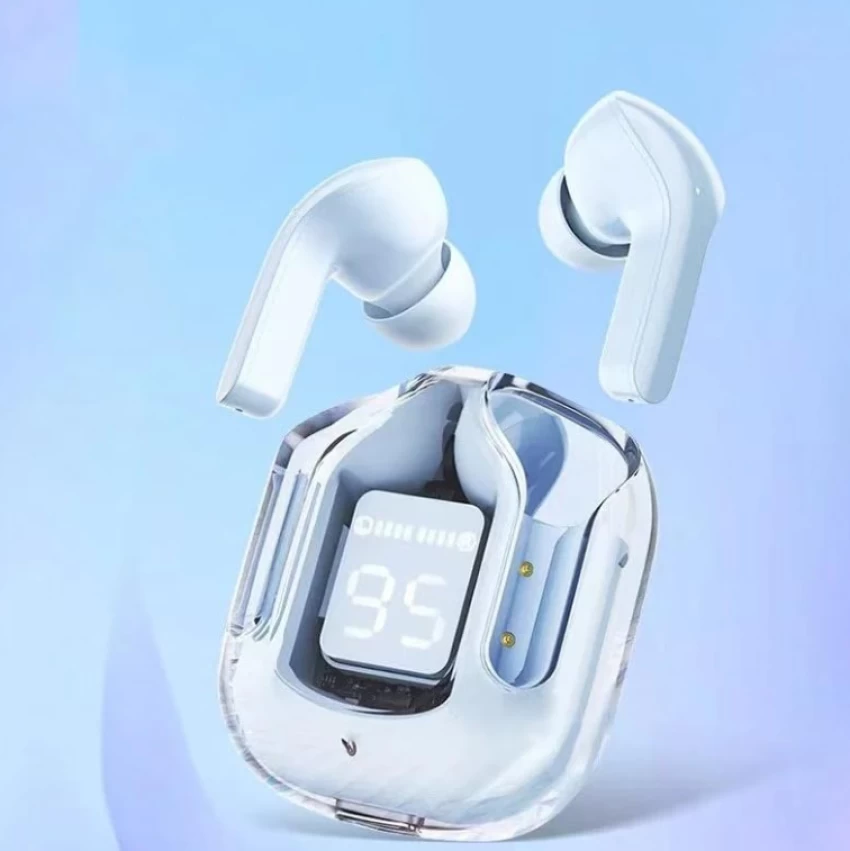 Ultra Pods Max Transparent Earbuds - Image 4