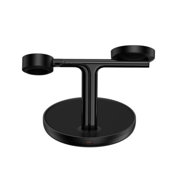 Baseus 20W Swan 3-in-1 Wireless Magnetic Charging Bracket Black