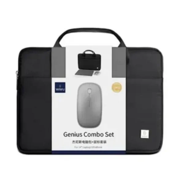 WiWU Genius 3 in 1 Combo Set for 14″ Laptop/Ultrabook