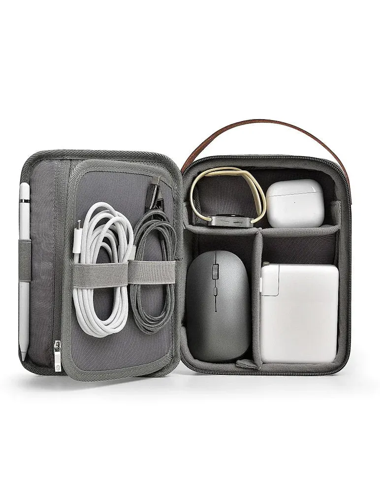 WiWU Minimal Tech Pouch – Best Water-Resistant Travel Organizer for Cables, Chargers & Tech Accessories | FoneHouse Sri Lanka - Image 2
