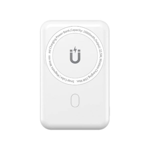 Wiwu Snap Cube 10000mah Power Bank – 22.5W Fast Charging, Best MagSafe Compatible & Type-C Two-Way Charging | FoneHouse Sri Lanka