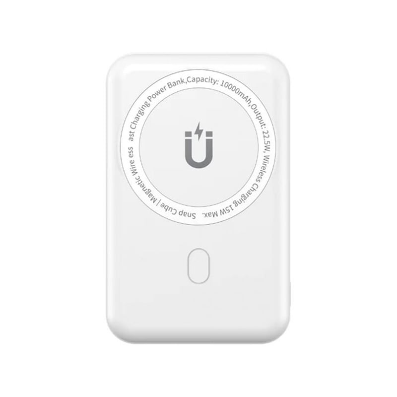 Wiwu Snap Cube 10000mah Power Bank – 22.5W Fast Charging, Best MagSafe Compatible & Type-C Two-Way Charging | FoneHouse Sri Lanka