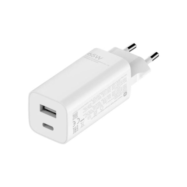 Xiaomi 65w Gan Charger Type A Type C Eu65W GaN Charger (Type-A +Type-C)