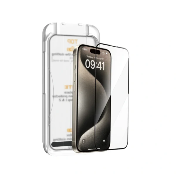 WiWU Anti-Dust Easy Installation Tempered - iPhone 16 Pro Max